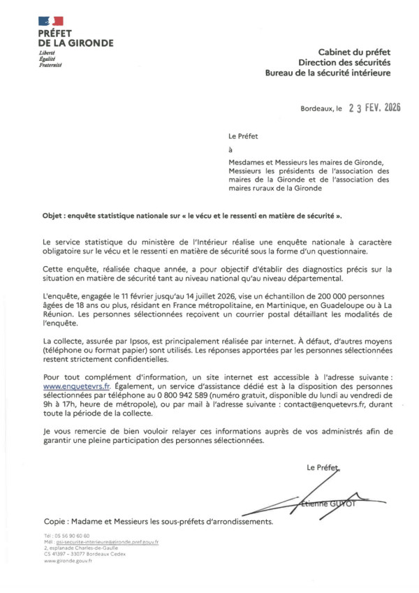 Courrier du préfet de la Gironde - enquête statistique nationale VRS - 23-02-2026_page-0001.jpg